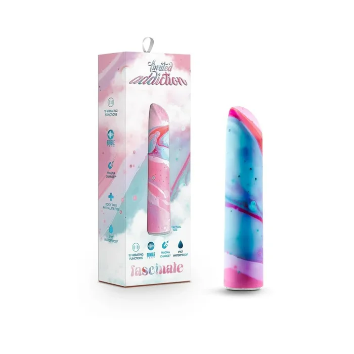 Limited Addiction Fascinate Power Vibe Rechargeable Bullet Peach