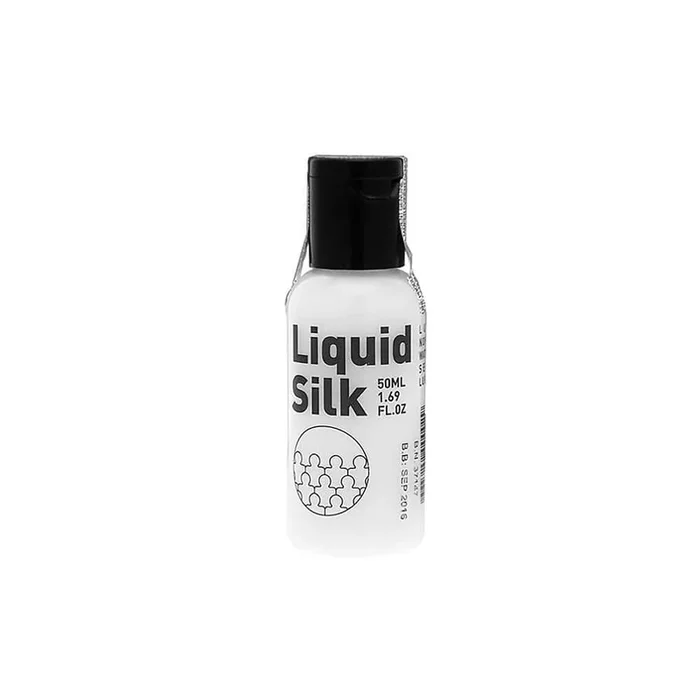 Liquid Silk Lubricant White Water Based 1.69 Oz