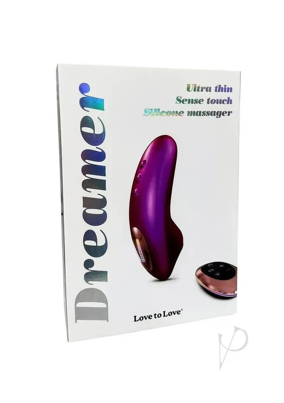 Love To Love Dreamer Sense Touch Vibrator with Remote Berry