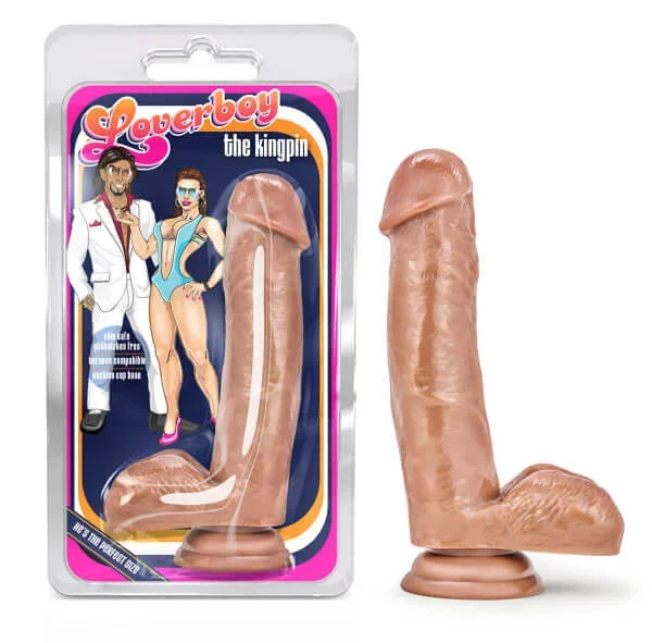 Loverboy Series: The Kingpin Latin Realistic Dildo – Your Ultimate Pleasure Weapon!