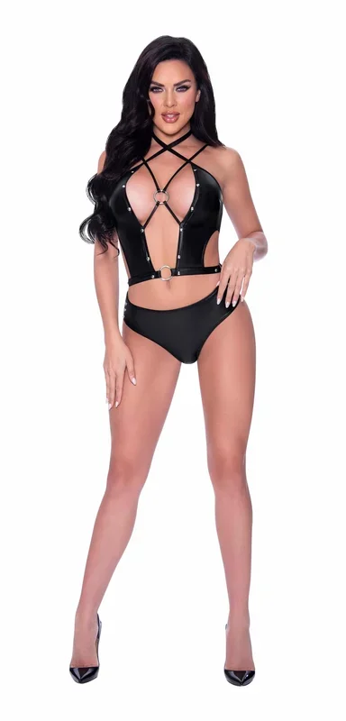 Lust Fetish Delia Black L/XL from Magic Silk Lingerie