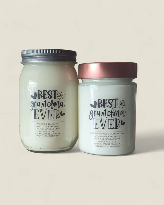Mackay Candle Company, Signature Collection- Best Grandma Ever