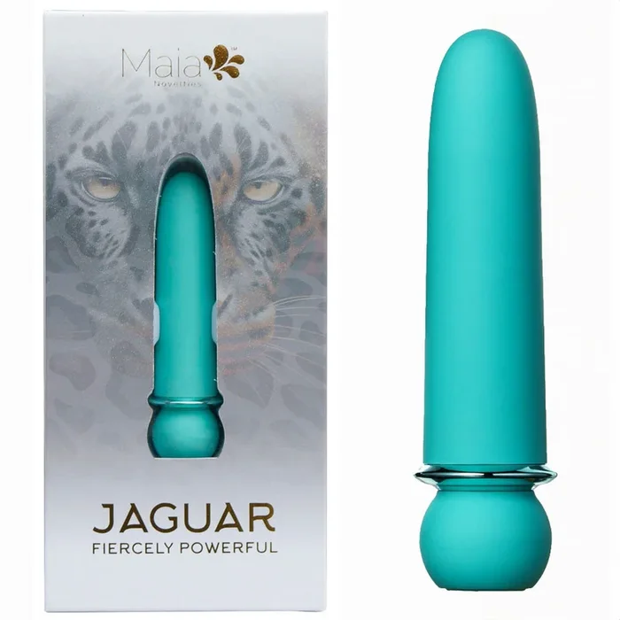 Maia JAGUAR – Blue – Blue 10.1 cm USB Rechargeable Bullet