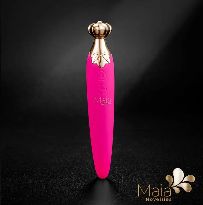 Maia Toys Vaporator – World’s First Smokable Vibrator, Pink Silicone, Rechargeable, Waterproof