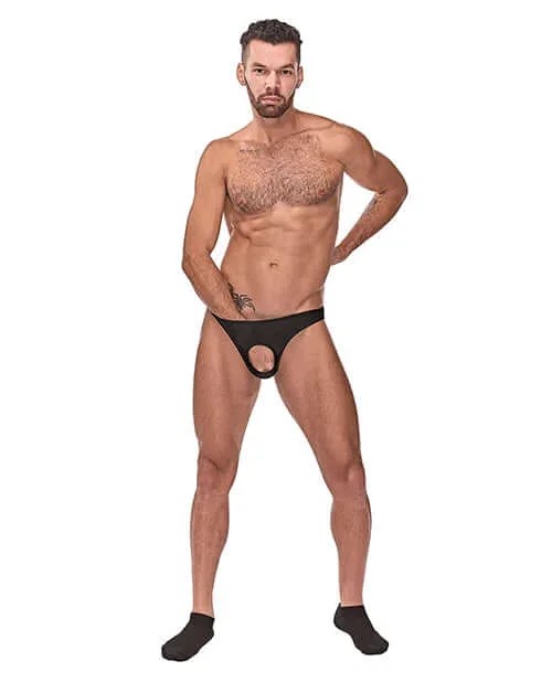 Male Power Underwear Pouchless Briefs: Sensual and Commanding Men’s Crotchless Underwear