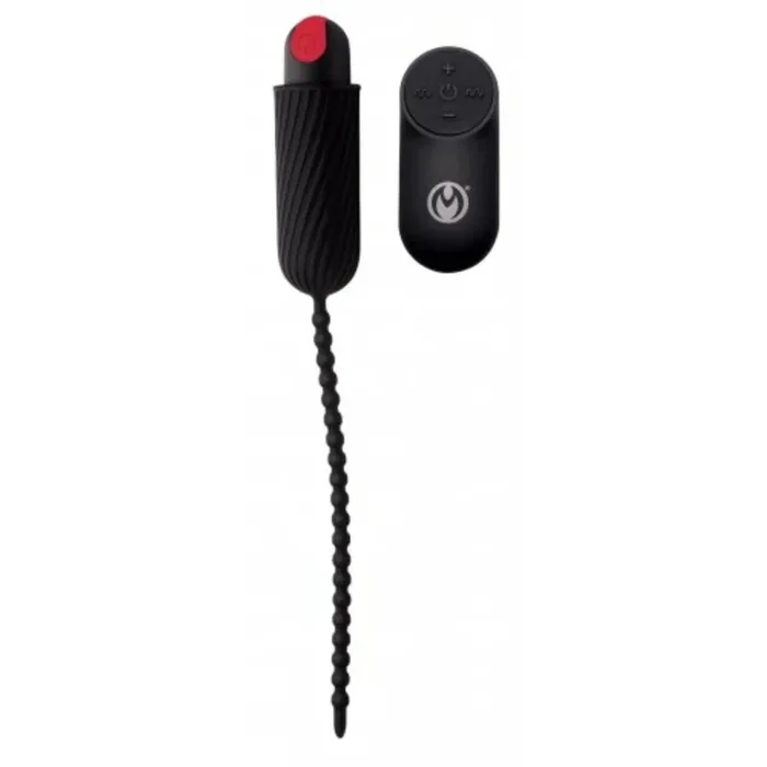Master Series 28X Dark Chain Rechargeable Remote Silicone Sound Black