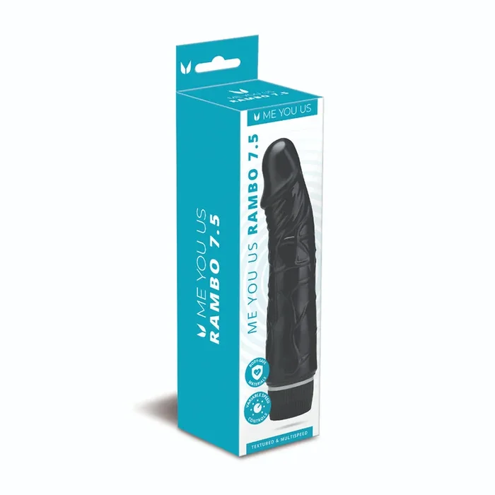 Me You Us Rambo 7.5 in. Realistic Vibrator