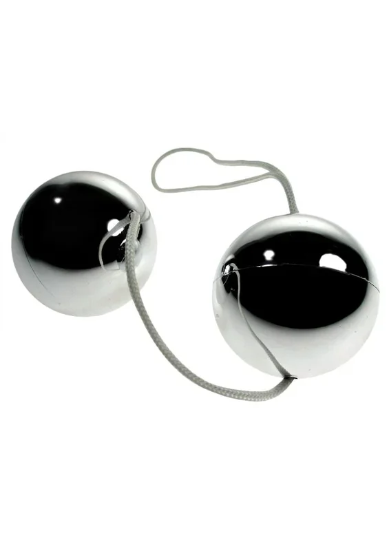 ME YOU US Silver Touch Kegel Love Balls