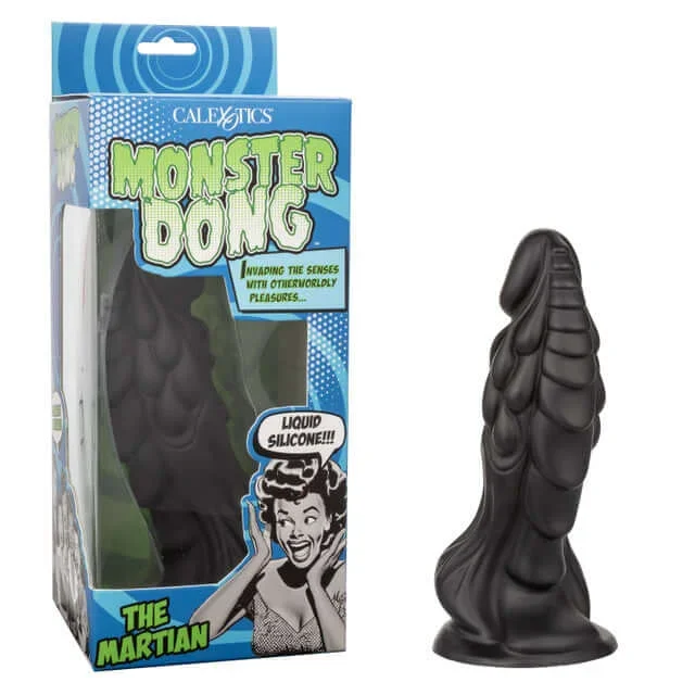 Monster Dong The Martian 7.75″ Fantasy Dildo – Liquid Silicone Suction Cup Base