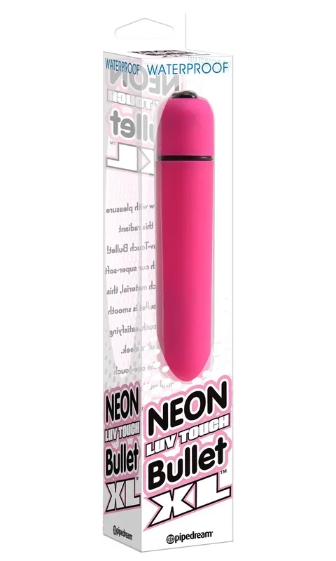 Neon Luv Touch Bullet XL Pink Vibrator