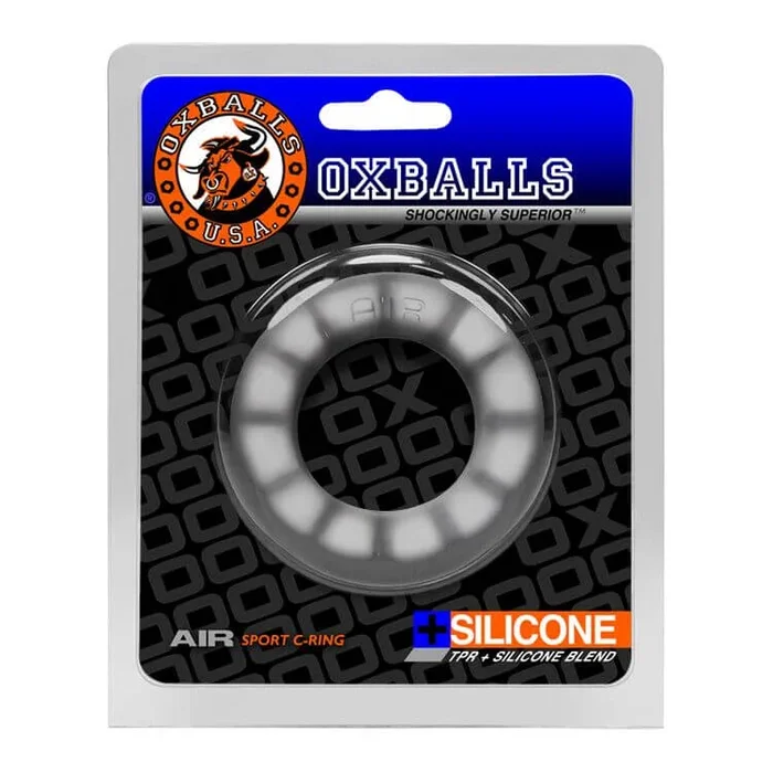 Oxballs Air Silicone Sport Cock Ring Clear