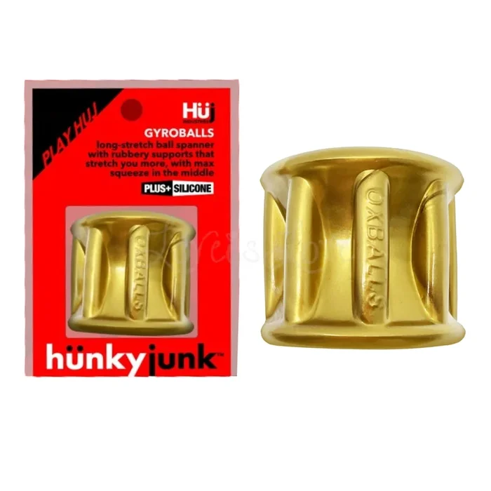Oxballs Hunkyjunk Gyroballs Ultra-Stretch Ballstretcher Bronze or Tar Ice