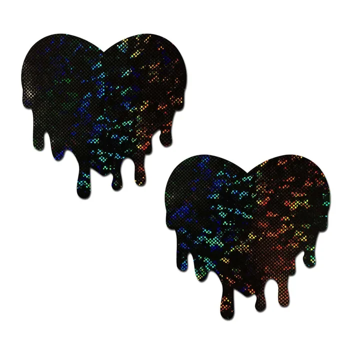 Pastease Melty Heart Disco Ball Black Heart