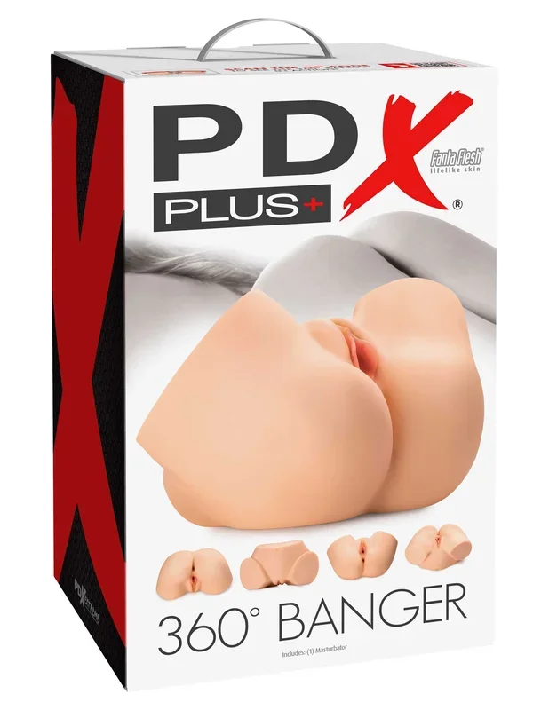 Pdx Plus 360 Banger Light Male Masturbator for Ultimate Pleasure