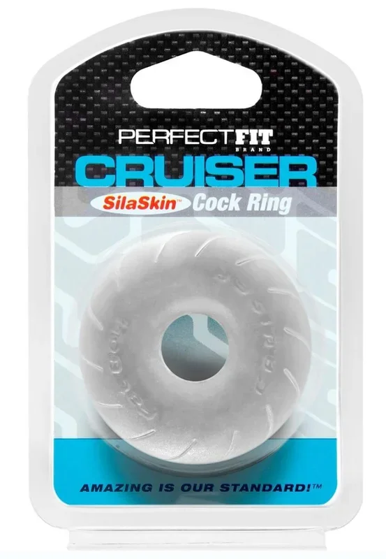 Perfect Fit SilaSkin Cruiser Ring Clear 2.5 Inches – Comfortable, Stylish, and Performance-Enhancing