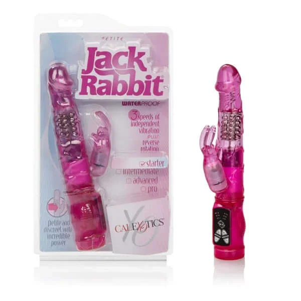 Petite Jack Rabbit Vibrator – Compact and Versatile Pleasure Toy in Pink