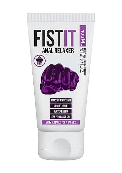 PharmQuests Fist It Anal Relaxer 100ml – Water-Based Lubricant, Dermatologically Tested