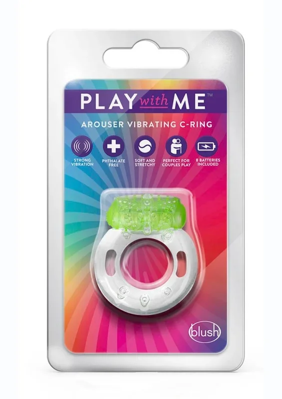Play with Me Arouser Vibrating Cock Ring