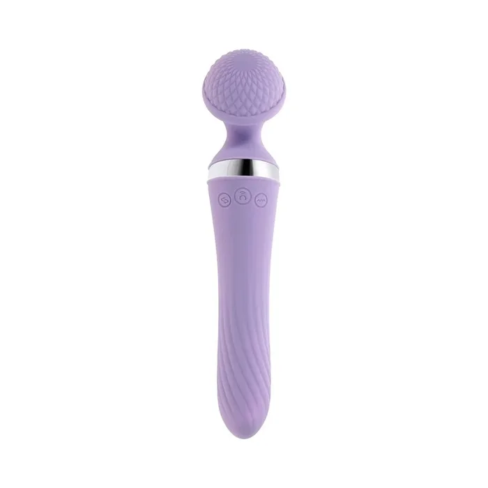 Playboy Vibrato Rechargeable Silicone Dual Ended Wand Vibrator