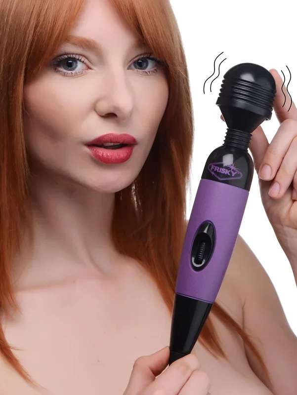 Playful Pleasure Multi-Speed Vibrating Wand – Purple