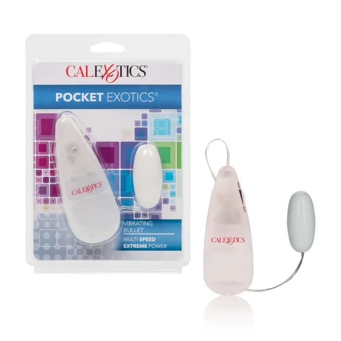 Pocket Exotics Ivory Bullet Vibrator – Multi-Speed Bullet by California Exotic Novelties