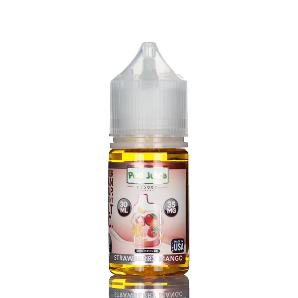Pod Juice Salt PJ5000 – Strawberry Mango – 30ml
