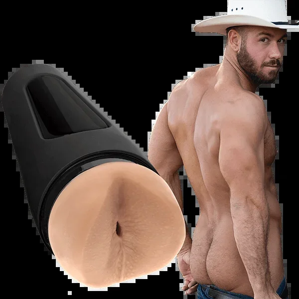 Porn Star Chad White Ultraskyn Anal Masturbator Man Squeeze Anal Stroker Vanilla