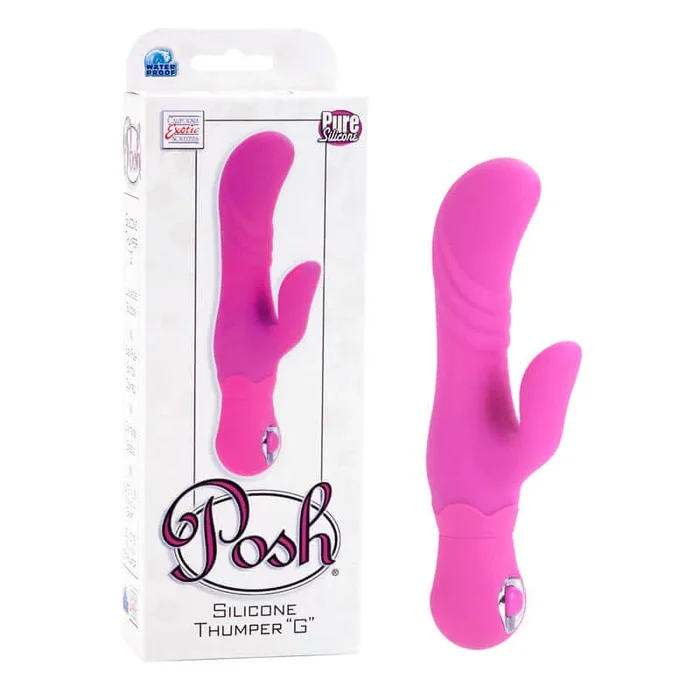 Posh Silicone Thumper G Pink Vibrator