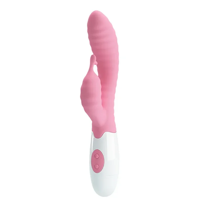 Pretty Love Hyman (Pink/Purple) – 30 Function Soft Touch Silicone G-Spot Vibrator