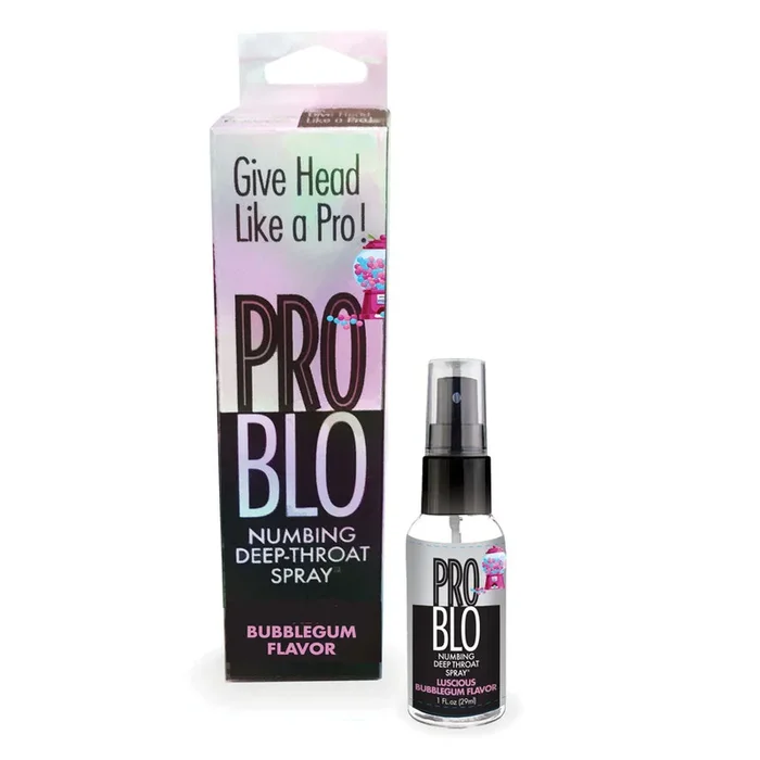 ProBlo Deep Throat Spray 30ml – Bubblegum Flavored Numbing Spray