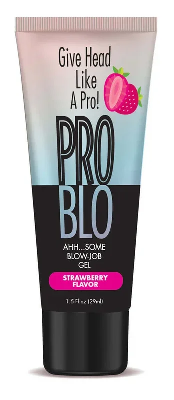 Problo Oral Pleasure Gel Strawberry Flavor 1.5 Oz