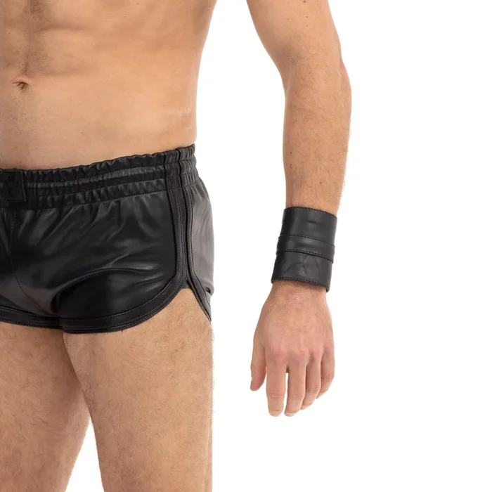 Prowler RED Leather Wrist Wallet Black