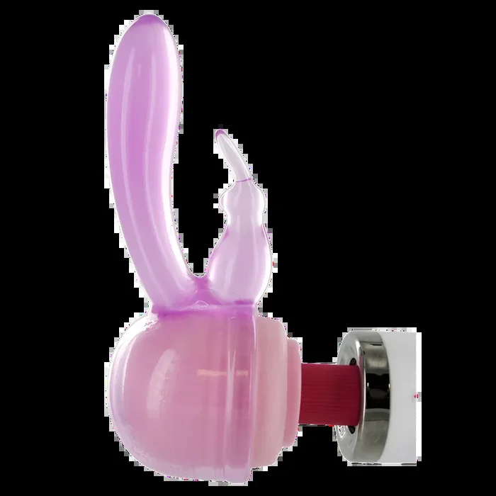 Rabbit Tip Magic Wand Vibrator – Purple