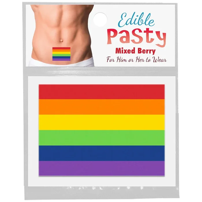 Rainbow Pride Edible Body Pasty for Adult Intimacy Play