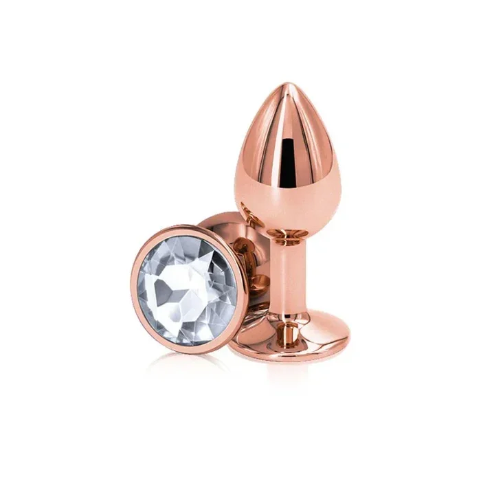 Rear Assets – Rose Gold – Small – Clear