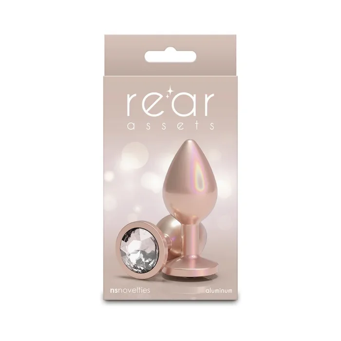 Rear Assets Plug Iridescent Champagne/Clear Medium