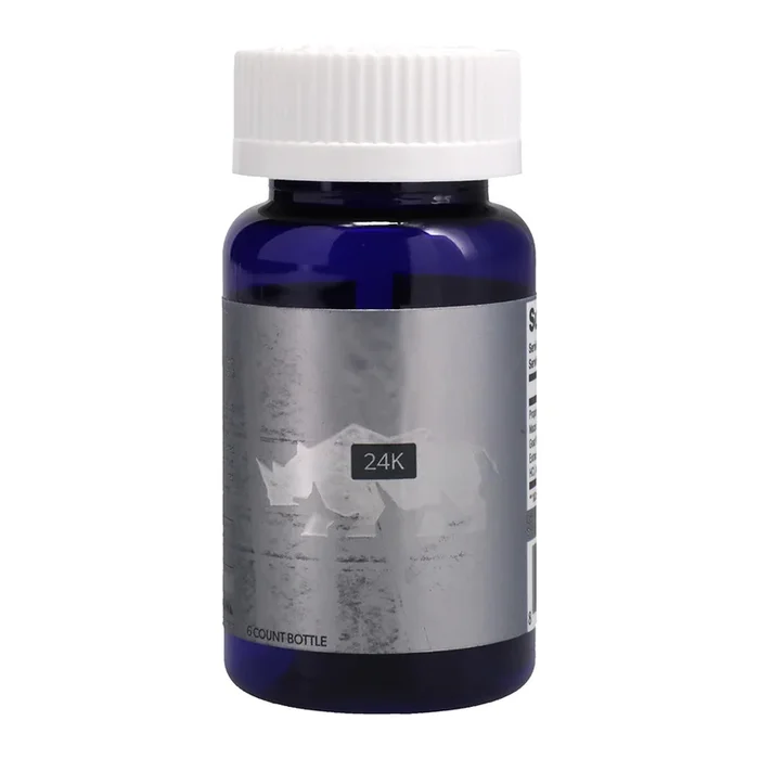 Rhino Platinum 24K Bottled Capsules 6ct
