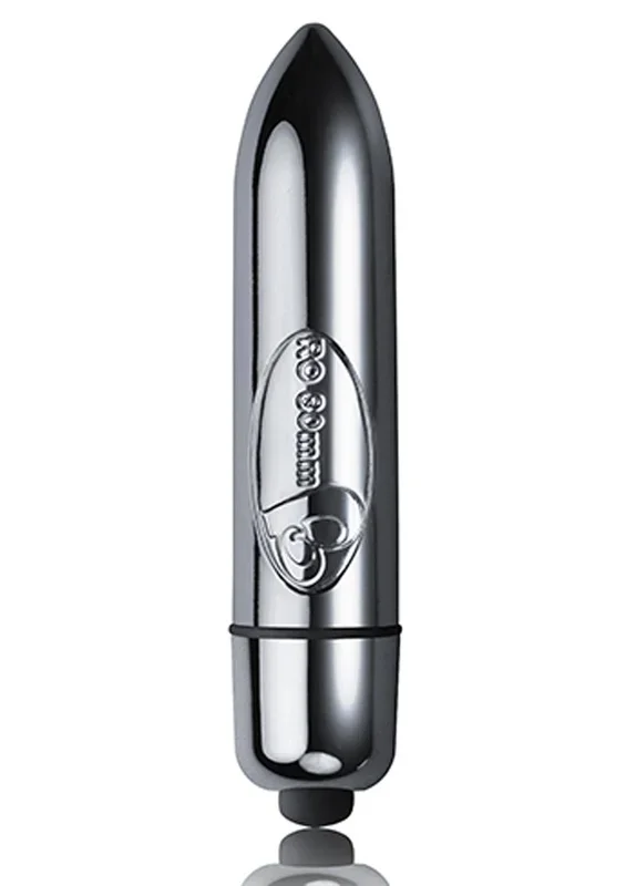 RO 80mm Single Speed Bullet Vibrator – Chrome