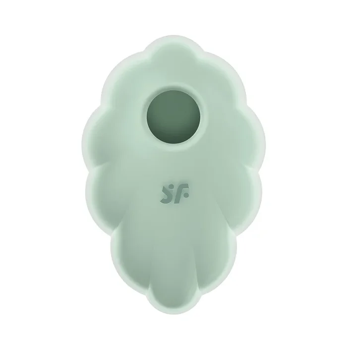 Satisfyer – Cloud Dancer Double Air Pulse Clitoral Vibrator Mint