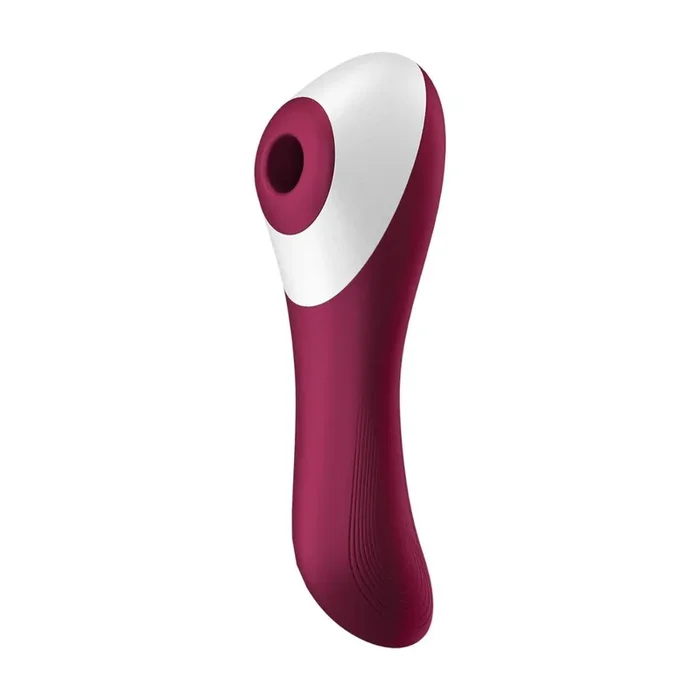 Satisfyer Dual Crush Air Pulse Vibrator Deep Pink