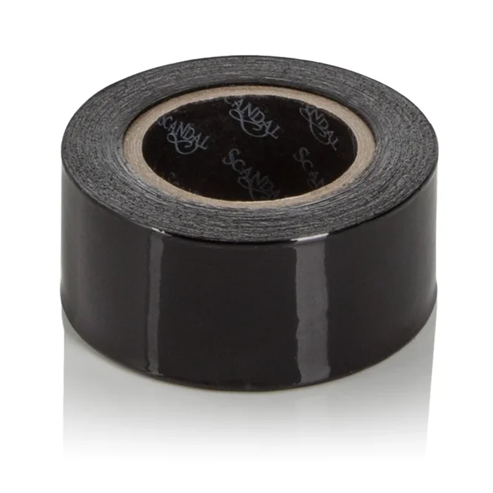 Scandal Lovers Black Bondage Tape 1 Inch Wide PVC Tape