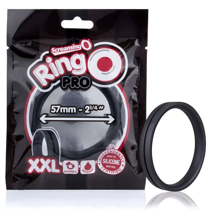 Screaming O Ring O Pro XXL – Premium Black Silicone Erection Enhancer