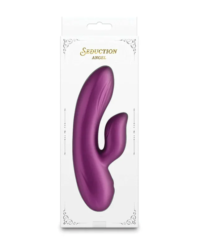 Seduction Angel Metallic Magenta – Flexible Rabbit Vibrator with Dual Motors