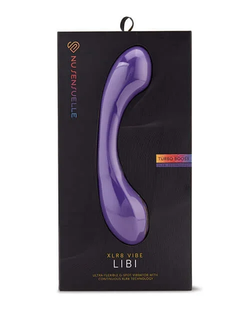Sensuelle Libi Deep Purple G-Spot Vibrator – Ultra Flexible with Continuous XLR8 Turbo Boost