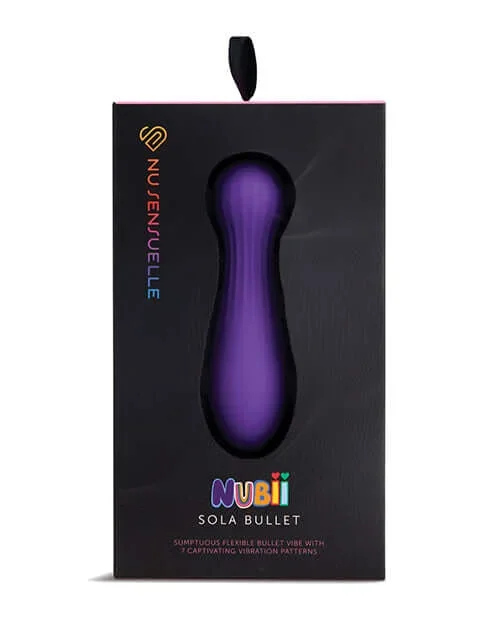 Sensuelle Nubii Sola Bullet Vibrator in Luscious Purple by NU Sensuelle Novelties