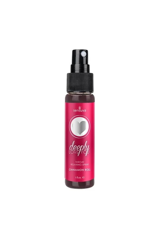 Sensuva – Deeply Love You – Throat Relaxing Spray – 1oz – Cinnamon