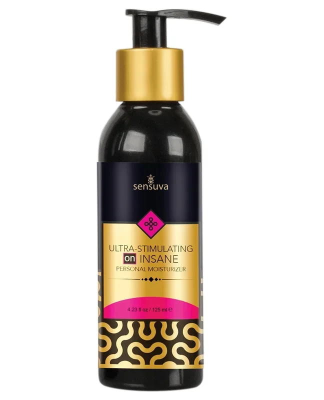 Sensuva Ultra-Stimulating On Insane Personal Moisturizer Lubricant – 4.23oz
