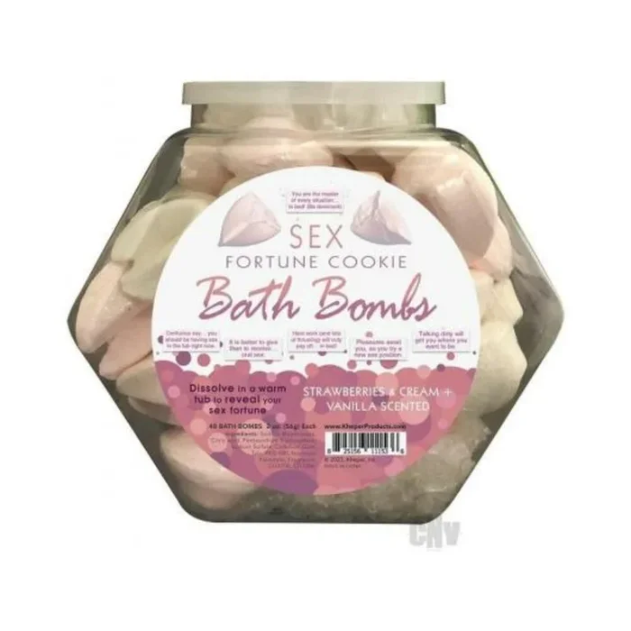 Sex Fortune Cookie Bath Bomb 48-piece Fishbowl
