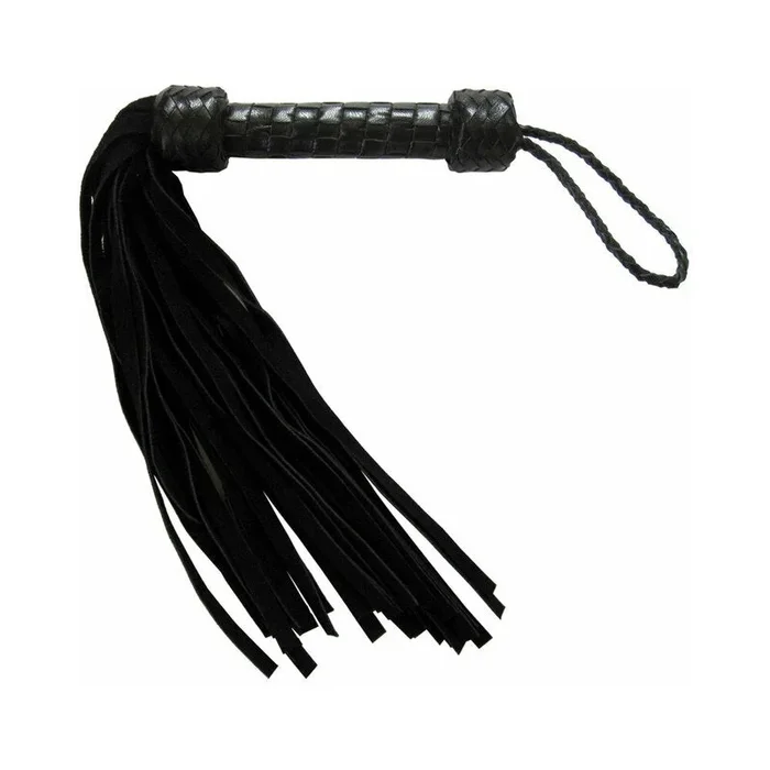 Short Suede Flogger Black
