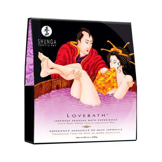 Shunga Erotic Art Lovebath Sensual Lotus 23 Oz
